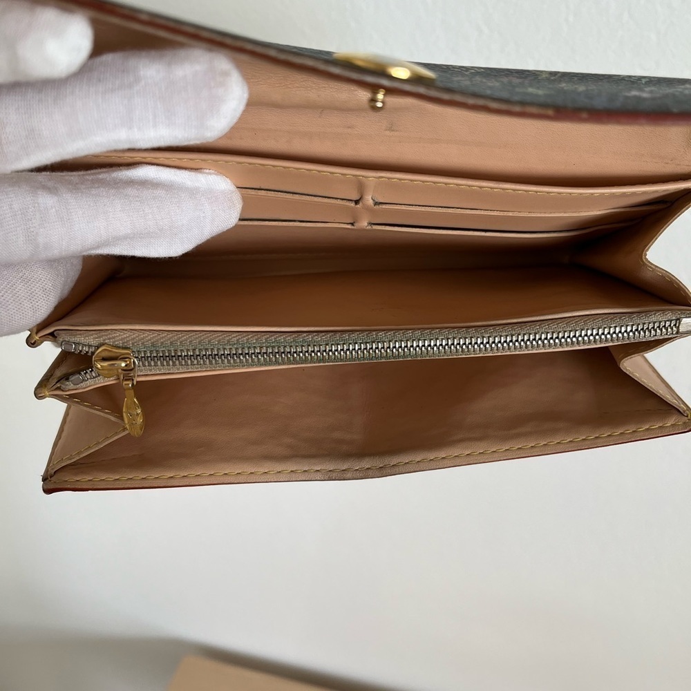 Louis Vuitton Portefeuille Murikami wallet with 46”unbrand chain 2006 - Picture 12 of 17